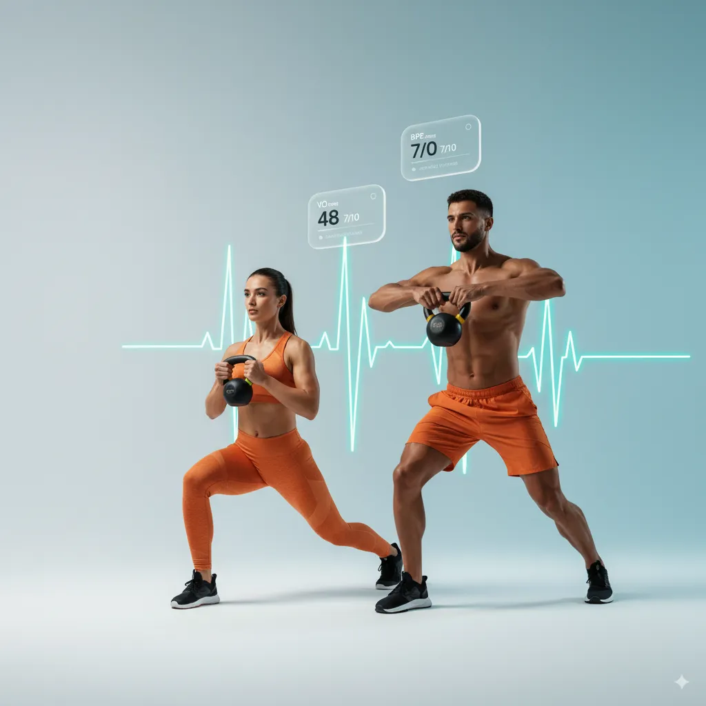 Vista previa de la app de entrenamiento personalizada